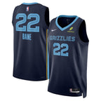 Desmond Bane Memphis Grizzlies Nike Unisex Swingman Badge Player Jersey - Icon Edition - Navy