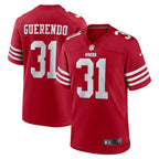 Isaac Guerendo San Francisco 49ers Nike  Game Jersey -  Scarlet