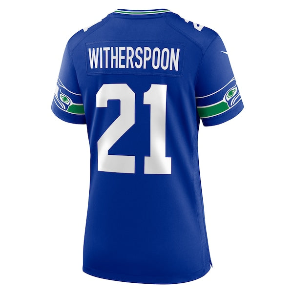 Devon Witherspoon Seattle Seahawks Nike Women's Alternate 2 50th Season Game Jersey - Royal/College Navy