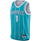 LaMelo Ball Charlotte Hornets Nike Youth Swingman Jersey - Icon Edition - Teal