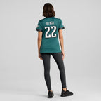 Kelee Ringo Philadelphia Eagles Nike Women's Team Game Jersey - Midnight Green