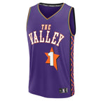 Devin Booker Phoenix Suns  Youth 2024/25 Fast Break Player Jersey - City Edition - Purple