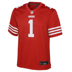 Ricky Pearsall San Francisco 49ers Nike Youth Game Jersey - Red