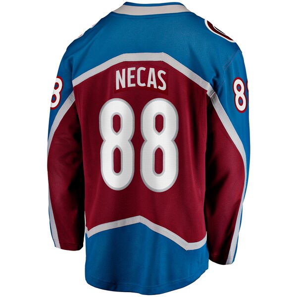 Martin Necas Colorado Avalanche   Breakaway Player Jersey - Burgundy