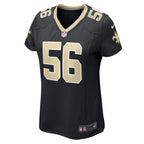 Demario Davis New Orleans Saints Nike Women's  Game Jersey -  Black