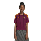 AS Roma adidas Youth 2025/26 Home Replica Jersey - Red/White