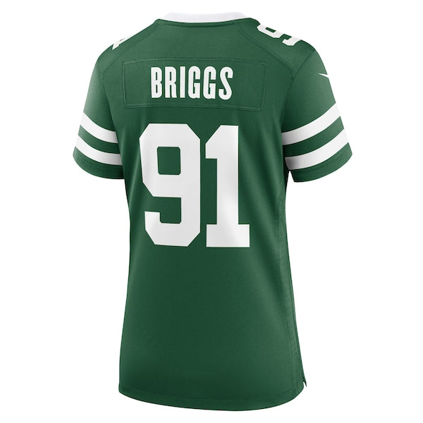 Jowon Briggs New York Jets Nike Women's Team Game Jersey - Legacy Green