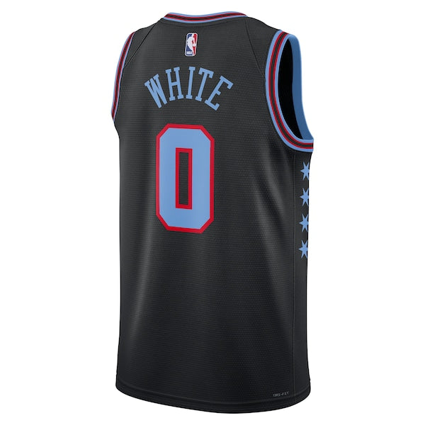Coby White Chicago Bulls Nike Unisex 2025/26 Swingman Jersey - Black - City Edition