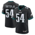 Jeremiah Trotter Jr. Philadelphia Eagles Nike Alternate 2024 NFL Draft Game Jersey - Black