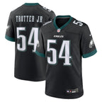 Jeremiah Trotter Jr. Philadelphia Eagles Nike Alternate 2024 NFL Draft Game Jersey - Black