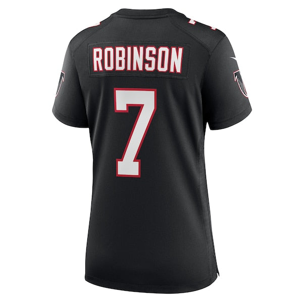 Bijan Robinson Atlanta Falcons Nike Women's Alternate Game Jersey - Black