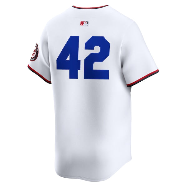 Washington Nationals Nike Home 2025 Jackie Robinson Day Limited Jersey – White