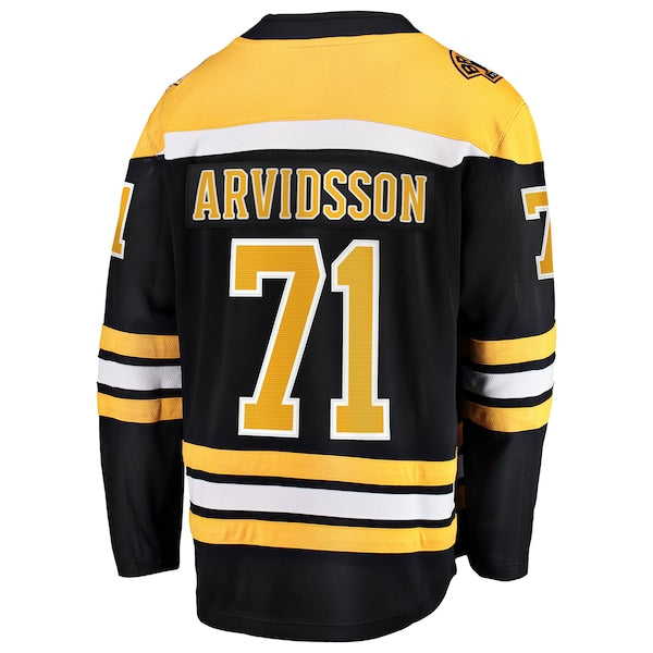 Viktor Arvidsson Boston Bruins  Home Breakaway Jersey - Black