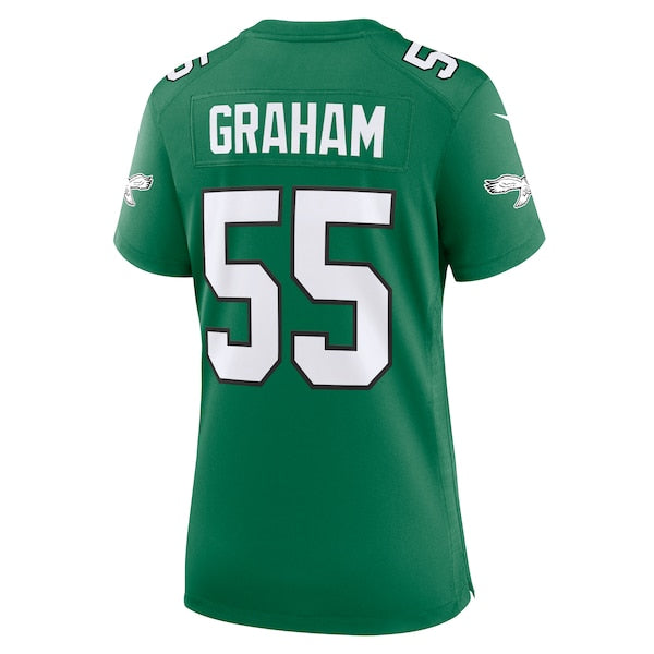 Brandon Graham Philadelphia Eagles Nike Women's Alternate Game Jersey - Kelly Green