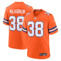 Jaleel McLaughlin Denver Broncos Nike Mile High Collection 1977 Throwback Player Game Jersey - Orange