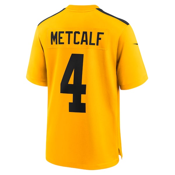 DK Metcalf Pittsburgh Steelers Nike Alternate 1933 Throwback Game Jersey - Gold/Black