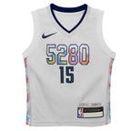 Nikola Jokic Denver Nuggets Nike Preschool 2024/25 Swingman Player Jersey -  City Edition - White