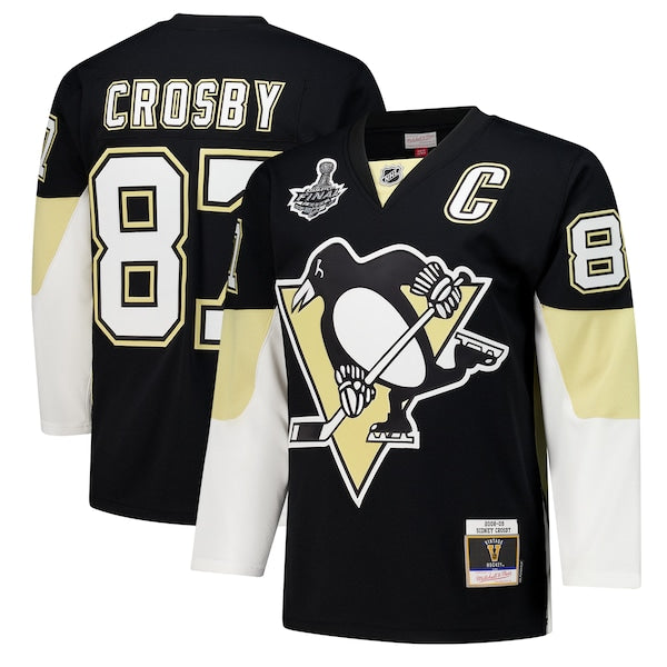 Sidney Crosby Pittsburgh Penguins 2008-09 Power Play Jersey - Black
