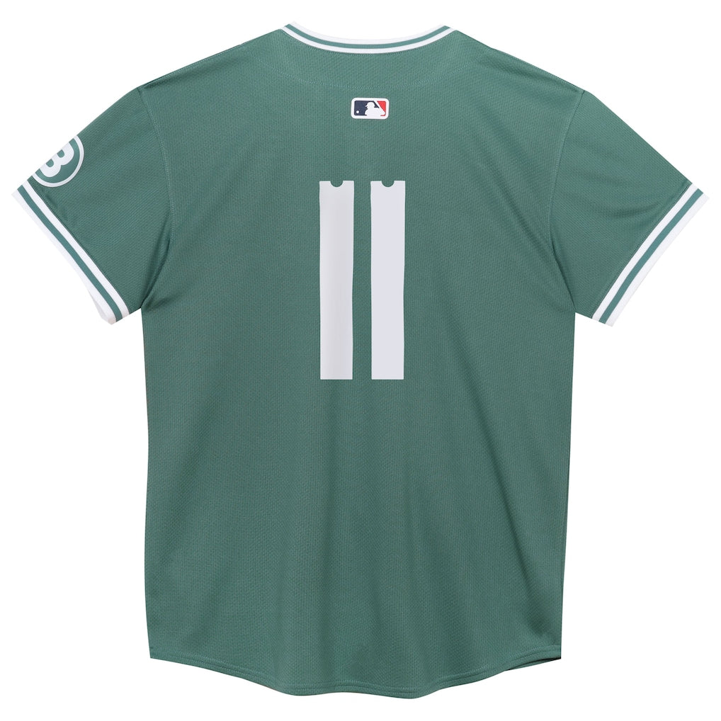 Rafael Devers Boston Red Sox Nike Preschool 2025 City Connect Limited Player Jersey - Green