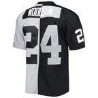 Charles Woodson Las Vegas Raiders 1998 Split Legacy Replica Jersey - Black/Silver