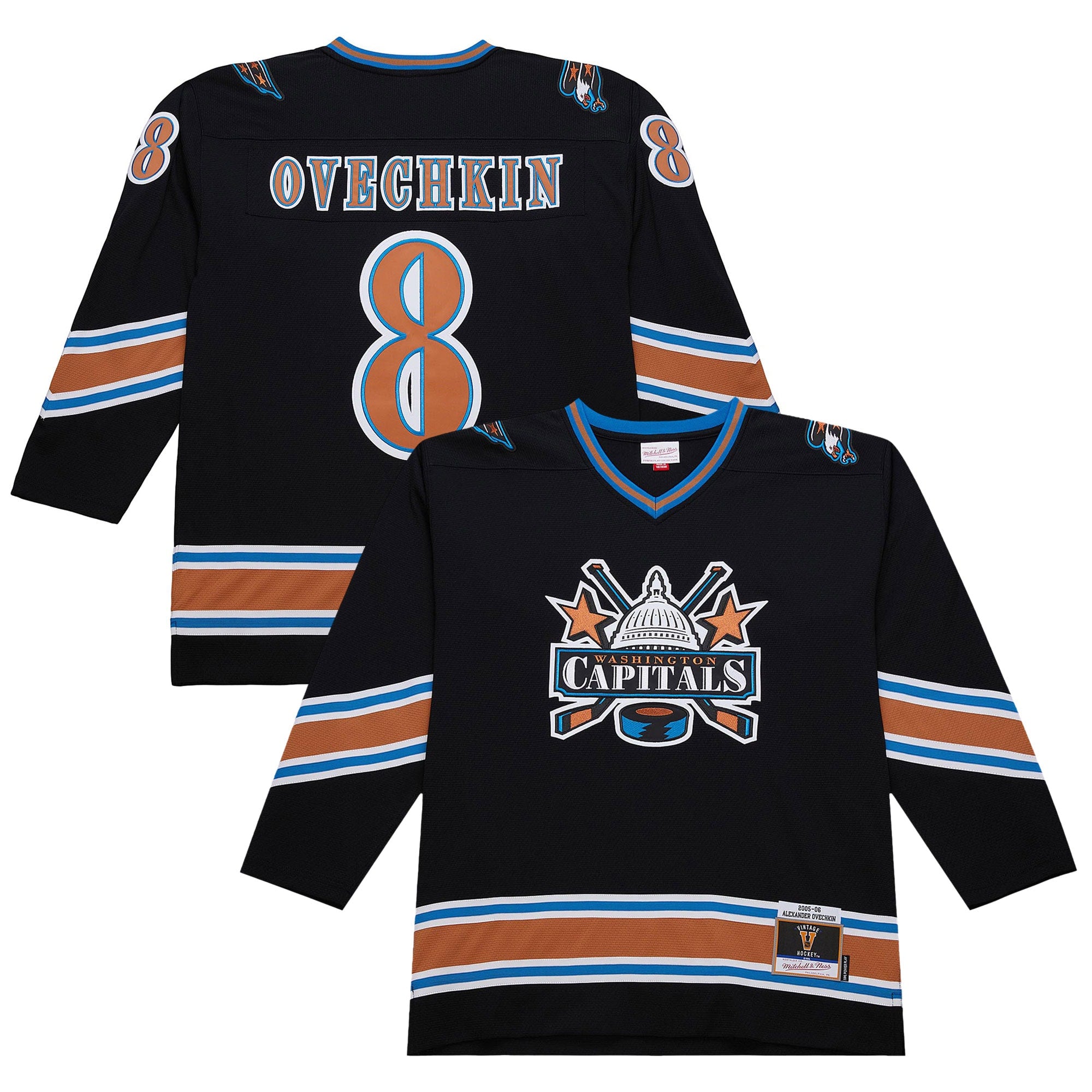 Alexander Ovechkin Washington Capitals  Power Play Jersey - Navy/White/Black