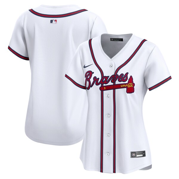 Atlanta Braves Nike Women's Home Limited Jersey - White