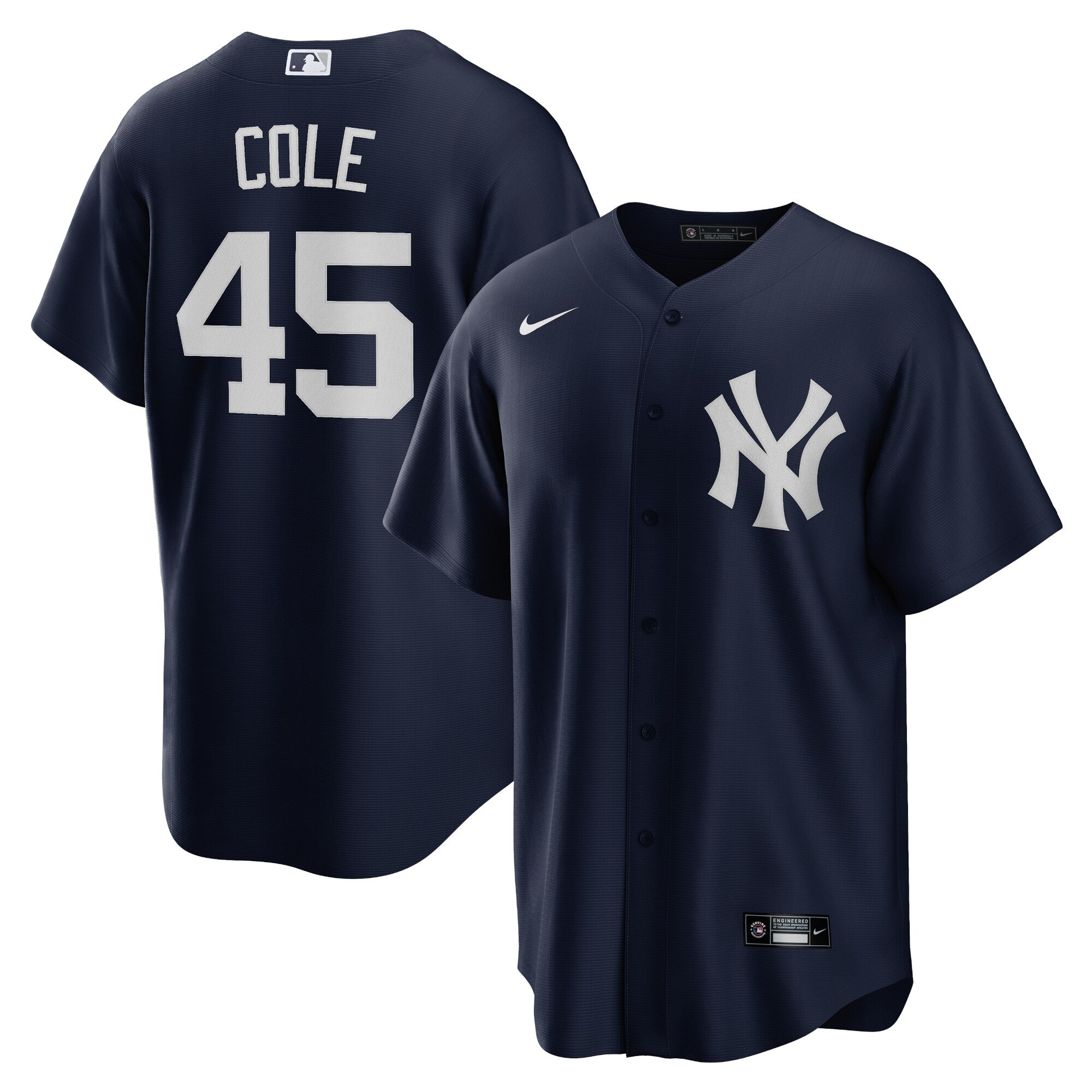 Gerrit Cole New York Yankees Nike Home Replica Player Name Jersey - White/Navy