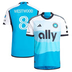 Ashley Westwood Charlotte FC adidas 2024 The Carolina Kit: Explore Authentic Player Jersey - Blue