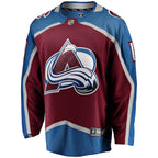Brock Nelson Colorado Avalanche  Home Breakaway Jersey - Burgundy