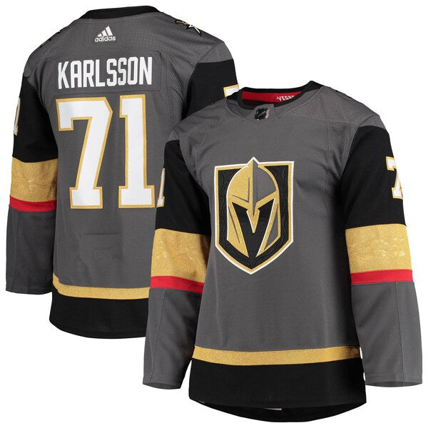 William Karlsson Vegas Golden Knights adidas Alternate Primegreen Authentic Player Jersey - Gray