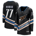 TJ Oshie Washington Capitals  Women's Alternate 50th Anniversary Premier Breakaway Player Jersey - Black/Navy