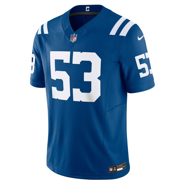 Shaquille Leonard Indianapolis Colts Nike Vapor F.U.S.E. Limited Jersey - Royal/Blue/White
