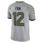 12s Seattle Seahawks Nike 2025 Rivalries Collection Limited Jersey - Wolf Gray