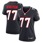 LaDarius Henderson Houston Texans Nike Women's Game Jersey -  Navy