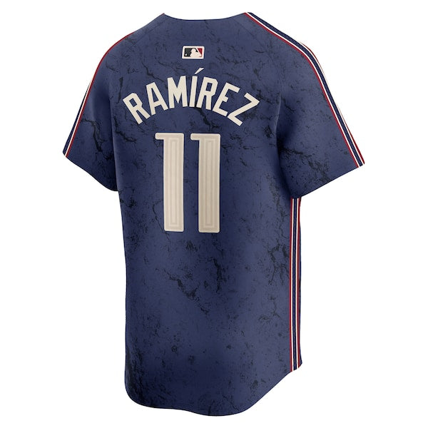 José Ramírez Cleveland Guardians Nike 2024 City Connect Limited Jersey - Navy