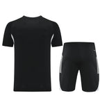 Adidas Short Sleeve Training Jersey Set - AD09- Black