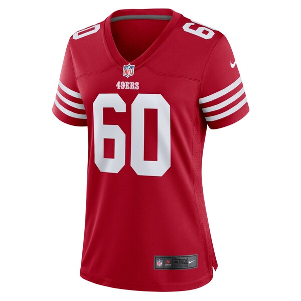 Sebastian Gutierrez San Francisco 49ers Nike Women's Team Game Jersey -  Scarlet