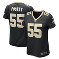 Isaiah Foskey New Orleans Saints Nike Women's Team Game Jersey -  Black