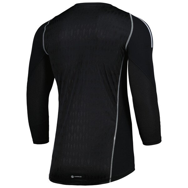 Austin FC adidas 2024 Goalkeeper Long Sleeve Replica Jersey - Black