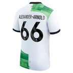 Trent Alexander-Arnold Liverpool Nike 2023/24 Away Replica Player Jersey - White/Red