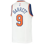 RJ Barrett New York Knicks Nike Youth Swingman Jersey - Association Edition - White