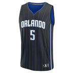 Paolo Banchero Orlando Magic  Fast Break Replica Player Jersey - Icon Edition - Black