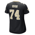 Olisaemeka Udoh New Orleans Saints Nike Women's  Game Jersey -  Black