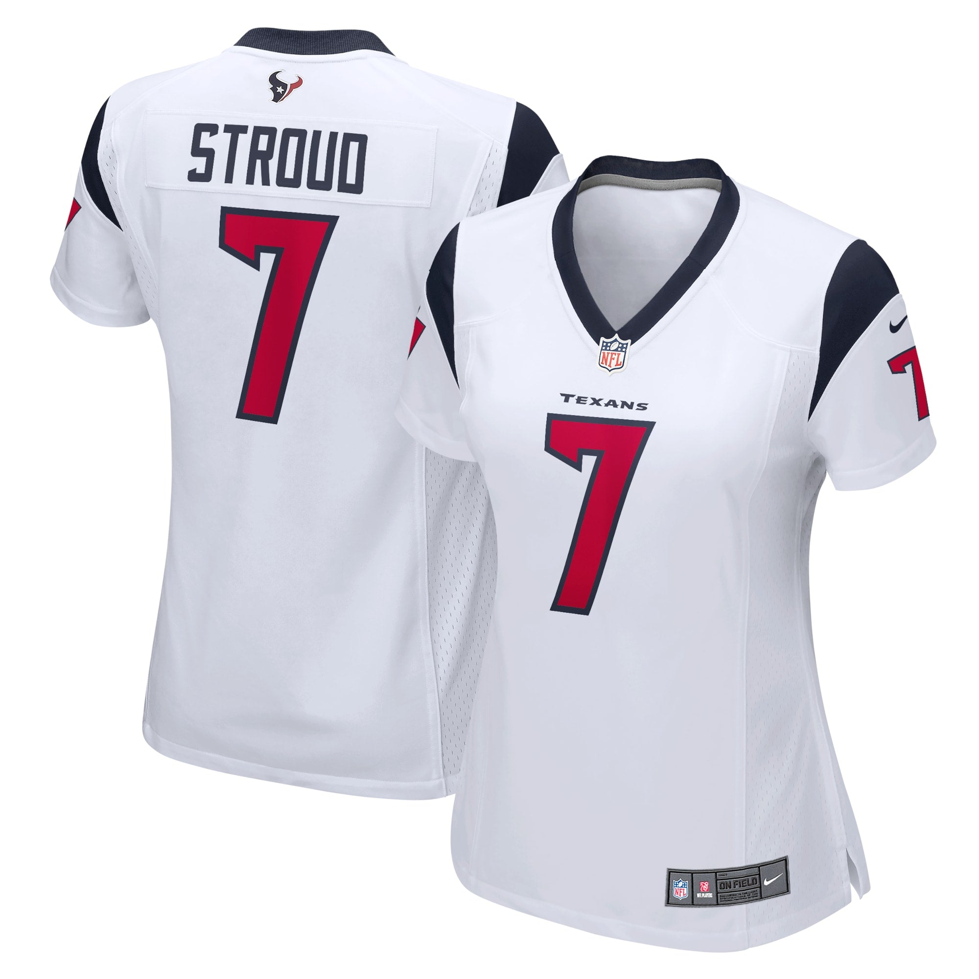 C.J. Stroud Houston Texans Nike Women's Player Jersey - Navy/Red/White