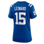 Riley Leonard Indianapolis Colts Nike Women's Team Game Jersey -  Royal