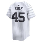 Gerrit Cole New York Yankees Nike Home Limited Player Jersey - White/Gray