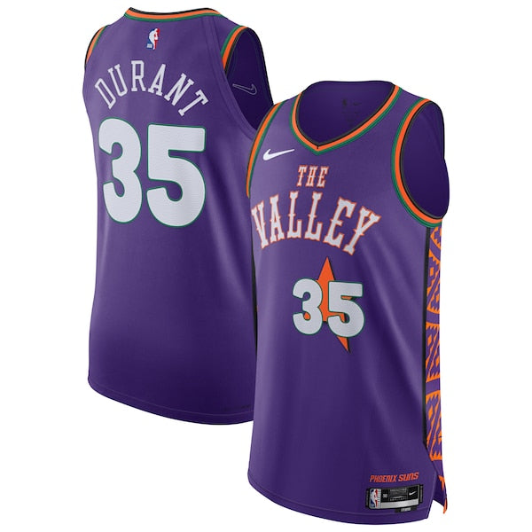Kevin Durant Phoenix Suns Nike 2024/25 Authentic Player Jersey - City Edition - Purple