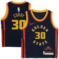 Stephen Curry Golden State Warriors Nike Toddler 2024/25 Swingman Player Jersey - City Edition - Navy