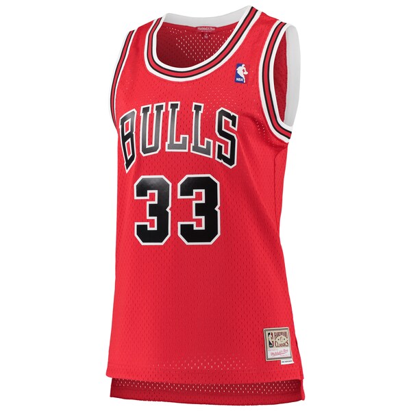 Scottie Pippen Chicago Bulls Women's 1997/98 Hardwood Classics Swingman Jersey - Red