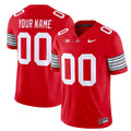 Ohio State Buckeyes Nike Custom Vapor Limited Jersey - Red